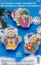 Angel Bear Ornaments 1401