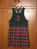 Сарафан с галстуком