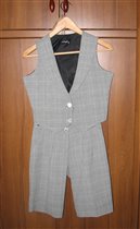 Костюм тройка жилет+бриджи+брюки