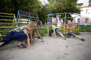 Детский сад. Группа ниндзей-черепашек