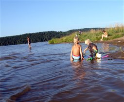 Дети на реке Сылве