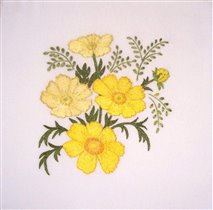 Букетик желтых цветов