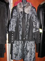Пальто с горжеткой 2008-2009