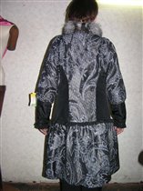 Пальто с горжеткой-спина- 2008-2009