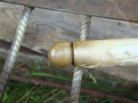 Держатель - набалдашник покрашен