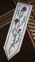 Ancient Thistle Bookmark - Heritage Textille
