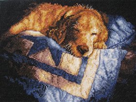 Спящий щенок от Дименшенс