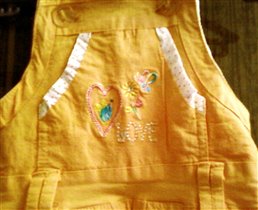 Рисунок на сарафанчике