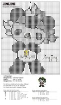 Схема панды Jingjing