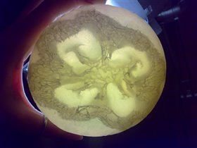 мыло с люфой на просвет