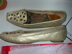 балетки -макасы COACH оригинал 24см