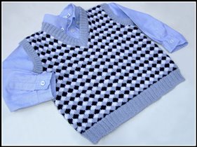 Жилетик для Саши на 2-3 годика