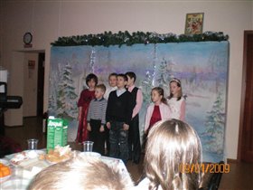 рождественские гимны. детки - воспитанники воскресной школы