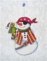 Снеговик-пират