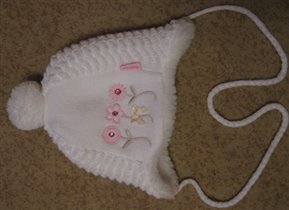 НОВАЯ зимняя шапочка (от 3мес -1 г)-200 руб