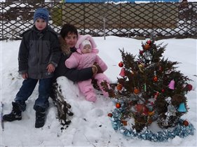 Вот такая у нас красавица на даче выросла!