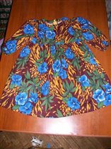 Платье Анютины глазки р.104-128