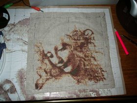 девушка -картина Леонардо Да Винчи