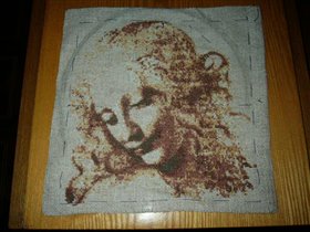 девушка -картина Леонардо Да Винчи