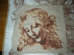 девушка -картина Леонардо Да Винчи