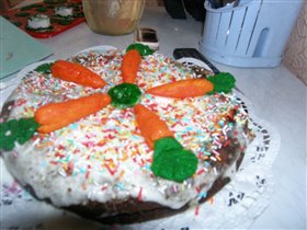 Морковный торт - мечта зайца