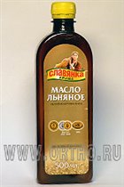 Масло 'Славянка Арина' льняное 500мл  (пласт.бут)