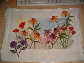 Cross my Heart inc. CSB-257  Watercolor Wildflowers