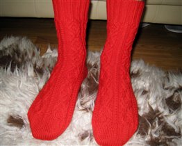 Красные носки