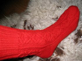 Красные носки