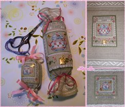Tea Needleroll And Fob (Lorri Birmingham Designs)
