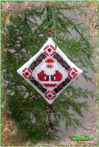 Simply Santa Ornament (Mill Hill)