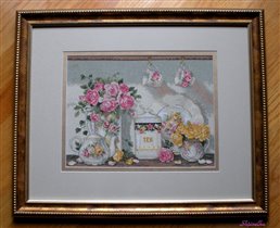 Tea And Roses (Bucilla) 