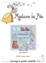 223. Mme la Fee Passion bleu