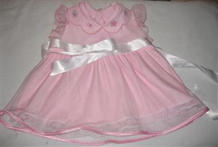 Платье розовое 80 р-р - 250 руб