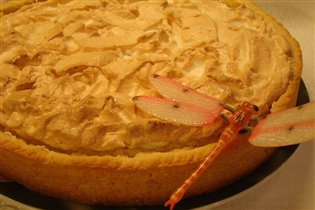 яблочный пирог с меренгой