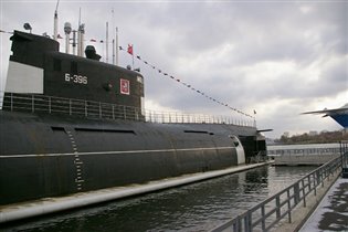 Подводная лодка-музей в Тушино