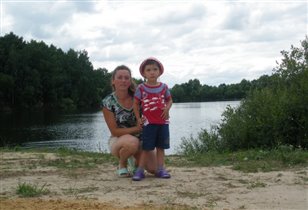 а это наш пруд Хива, тоже этим летом