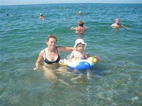 а это мы уже на море