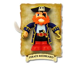 Пират-точилка в коробочке Рыжая борода