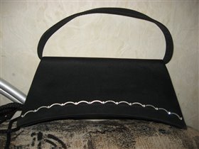 театральная новая, текстиль+стразы.