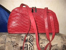 кожа, Валентино,розовая, б/у