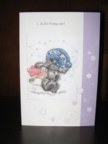 Открытка 'Зимний Теддик'