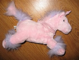 Единорог розовый