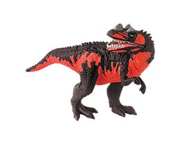 Красно-черный динозавр