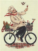 Bicycling chef (JCA)