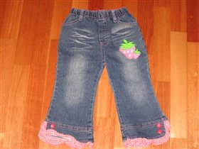 Джинсы д/д 92-98 100р.