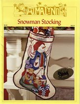 Snowman stocking ADL-4