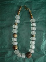 Powder Glass Beads&Brass