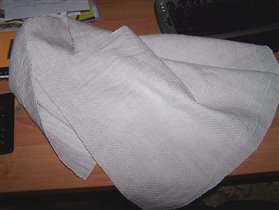Старый лен для полотенца