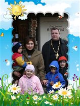 Наша семья в доме-музее Репина в селе Ширяево Самарской области.